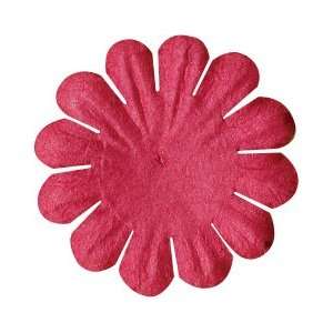   Paper Flowers Ruby Red Bachelor Button .75 15/Pkg 