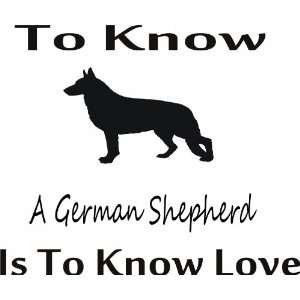 german shepherd   Removeavle Vinyl Wall Decal   Selected Color Royal 