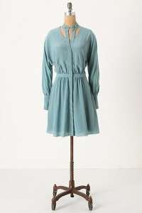 NWT $268 ANTHROPOLOGIE Adalar Silk Dress by Leifsdottir 8  