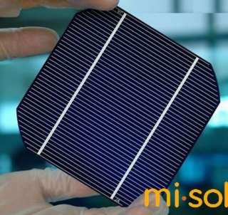   6W Mono Cell 5x5 for DIY solar panel, monocrystalline cell, solar cell