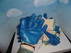 12 NEW PAIR NITRLE DIPPED XL COTTON WORK GLOVES