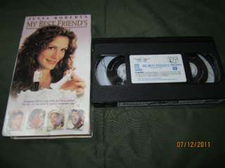 My Best Friends Wedding VHS 1997 Julia Roberts 043396827233  
