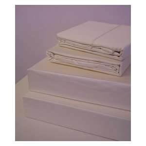  Queen Solid IVORY Water bed T300 Sheet Set: Home & Kitchen