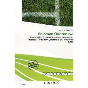  Solomon Okoronkwo (9786200678515) Eldon A. Mainyu Books