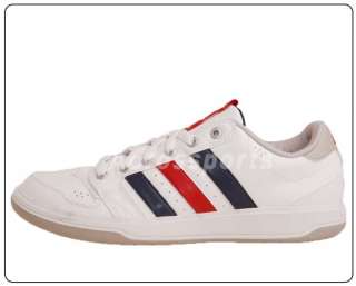 Adidas Oracle V White Navy Red 2012 New Mens Vintage Tennis Shoes 