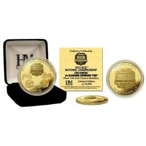 2012 BCS Championship Game Commemorative Gold Coin