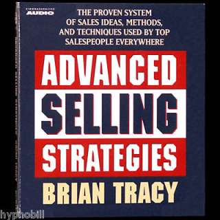 Advanced Selling Strategies BRIAN TRACY Sales 2 CDs Closing training 
