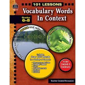  101 Lessons Vocabulary Words In