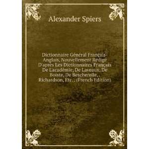   , . Richardson, Etc. . (French Edition) Alexander Spiers Books