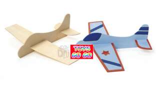 DIY Wooden Airplane,Kids Craft,Party Favours,CKC036  
