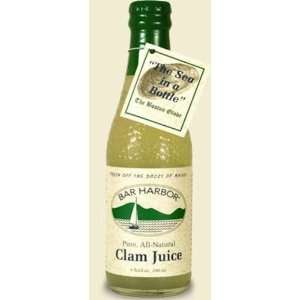 Bar Harbor Clam Juice, 8 Ounce Glass (Pack of 6):  Grocery 