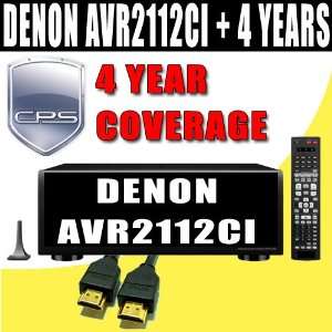  AVR2112CI Integrated Network A/V Surround Receiver + 4 Years 