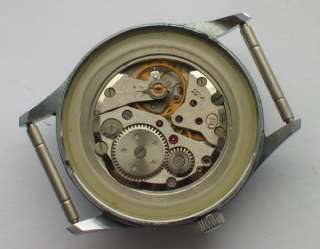 1960s Vintage soviet VOSTOK watch 18Jwls USSR *Beautiful Black Dial 