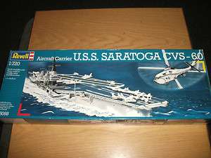 Revell   Aircraft Carrier U.S.S.Saratoga CVS   60   Bausatz 1:720 