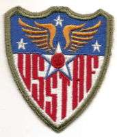 US STRATEGIC AIR FORCES IN EUROPE PATCH **WWII  MINT**  