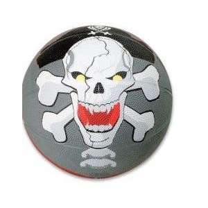   Size Skull Pirate Basketball 9 in (5 Pack)