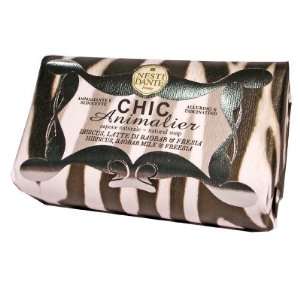  Nesti Dante Chic Animalier White Soap 250g Bar Health 