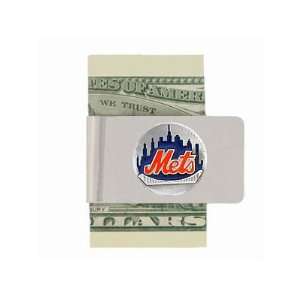  NEW YORK METS OFFICIAL LOGO MONEY CLIP: Sports & Outdoors