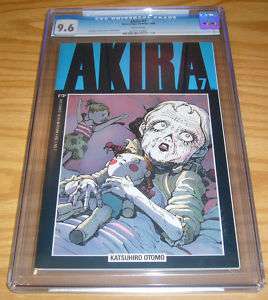 Akira #7 epic comics CGC 9.6 katsuhiro otomo HIGHEST  