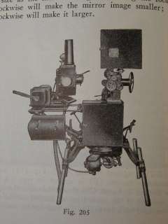   Cameragraph Motiograph Antique movie projector book Vitaphone Mechau