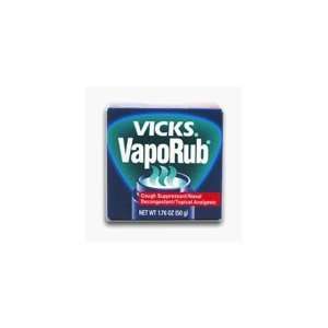 Vicks Vicks Cough Suppressant/Topical Analgesic Ointment