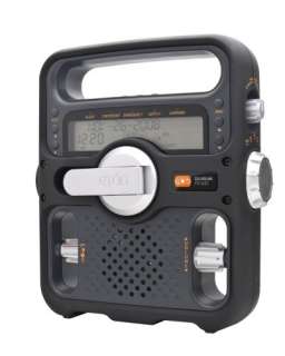 Eton FR600B Solarlink Self Powered Weather Radio with Flashlight Solar 