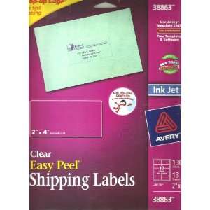   LABELS FOR INK JET) WHITE CLEAR LABELSUSE AVERY TEMPLATE 5163