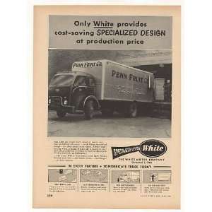   Fruit White 3000 Specialized Design Truck Print Ad: Home & Kitchen