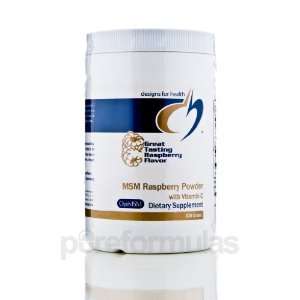  Designs for Health MSM Raspberry Powder 400 Grams Health 