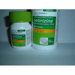  Cetirizine Hydrochloride 10mg Antihistamine 400 Tablets 