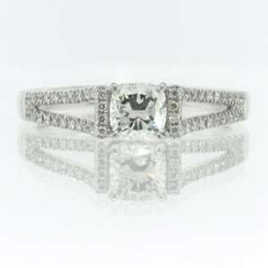    0.85ct Cushion Cut Diamond Engagement Anniversary Ring Jewelry