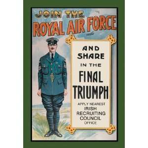  Exclusive By Buyenlarge Join the Royal Air Force 20x30 