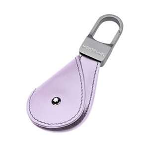    Montblanc MatSteel Violet Calf Leather Key Ring: Office Products