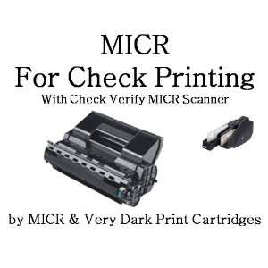   Check Printing with Check Verify MICR Scanner. Verify Checks as you