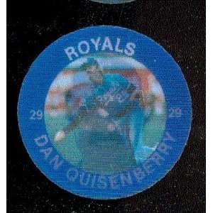  1985 Dan Quisenberry 7 11 Slurpee Southwest Baseball Disc 