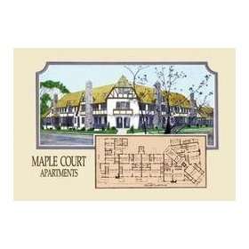  Maple Court Apartments 20x30 poster