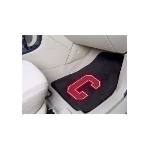  Cornell Big Red Car Floor Mats 18 x 27 Carpeted Pair 