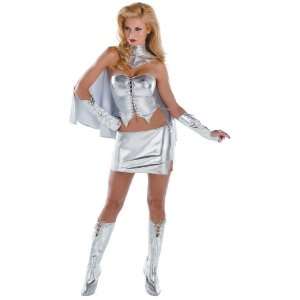  Emma Frost Sassy Deluxe Costume: Toys & Games