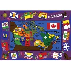  Joy Carpets Flags of Canada Rug