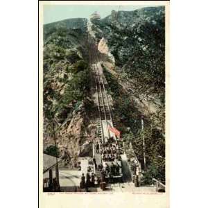  Reprint Pasadena CA   The Cable Incline, Mt. Lowe Railway 