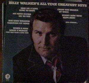 BILLY WALKER LP ALL TIME GREATEST HITS MGM  