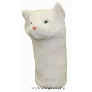   Animal 460cc Golf Headcover White Persian Cat: Sports & Outdoors