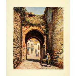   Moorish Gateway Architecture   Original Color Print