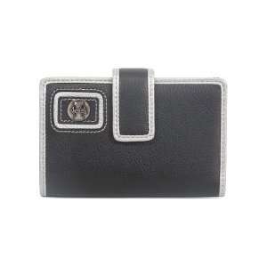  Idaho Vandals Black and Silver Trifold Wallet: Sports 