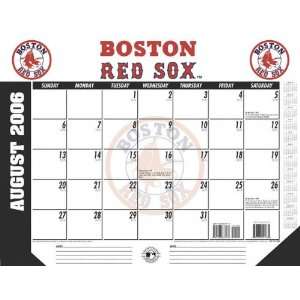  Boston Red Sox 22x17 Academic Desk Calendar 2006 07 