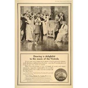  1914 Ad Victrola Music Record Dance Norman Price Victor 