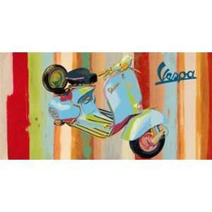  Vespa Panel I   Poster by Valerio Salvini (39.25 x 19.75 