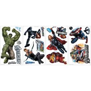 The Avengers Wall Decals Heroes Kids Sticker  