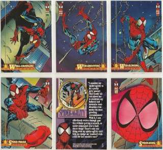 Set The Amazing Spider Man Fleer 1994 1st Edition 150 Card Base  