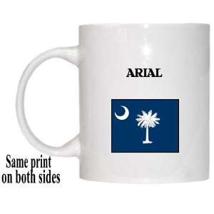  US State Flag   ARIAL, South Carolina (SC) Mug Everything 